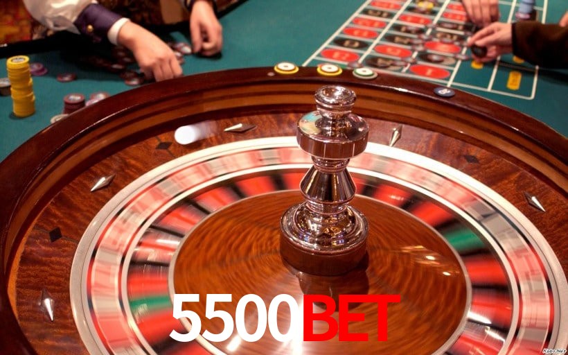 Interface do App 5500Bet